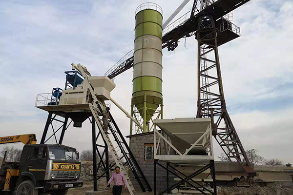 Concrete Batching Plant for Sale in Dzizak, Uzbekistan